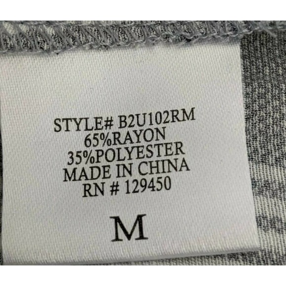 Fred David Blouse Long Sleeve Button-Down Collared - Picture 10 of 10